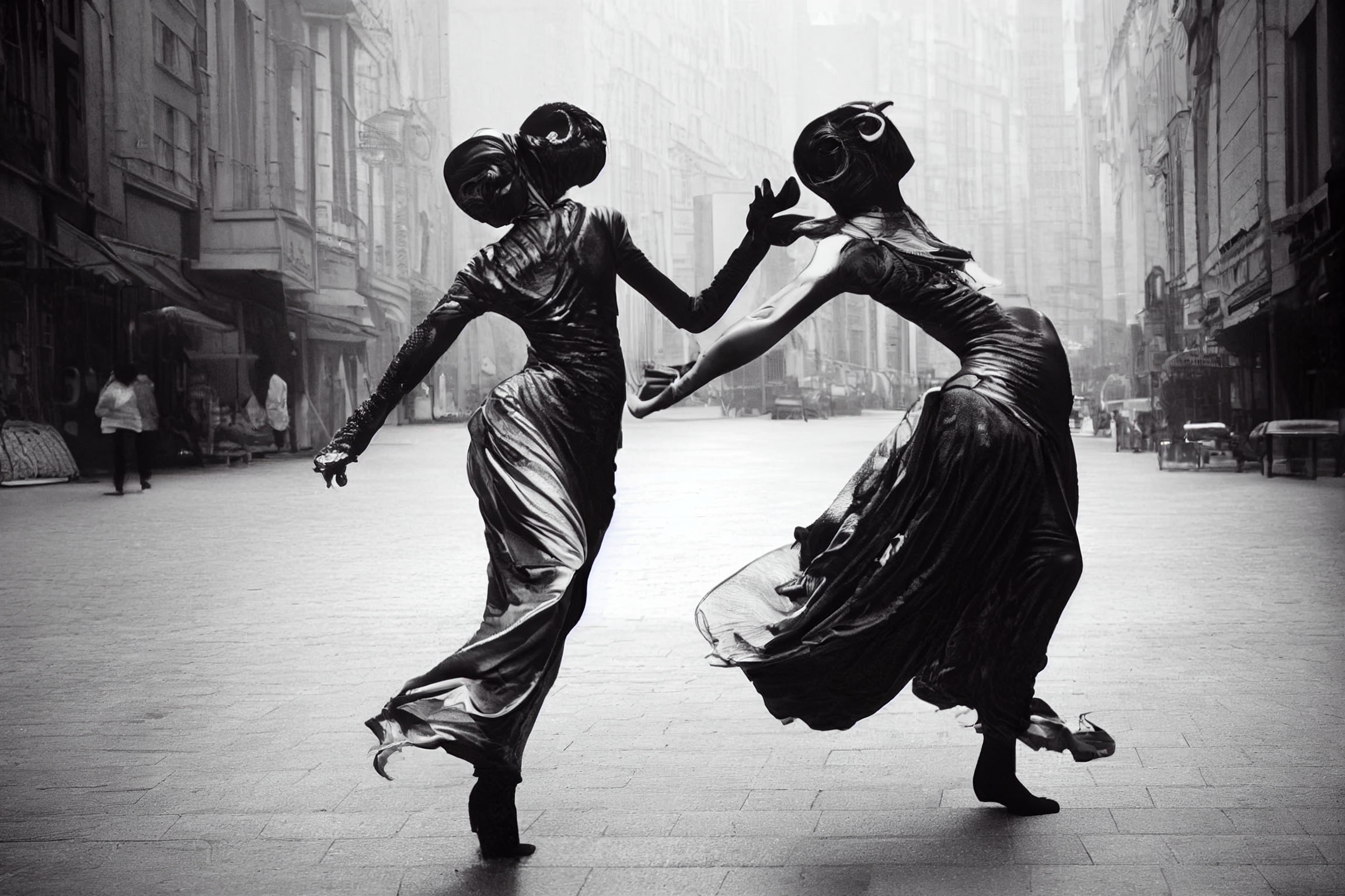 Artificial Intelligence Art, Ai Art, photos of dancing women